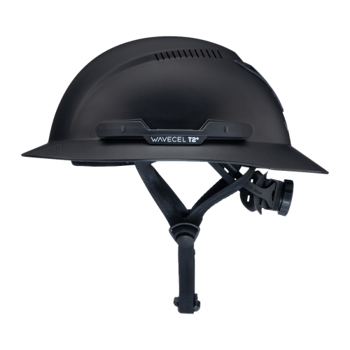 WaveCel T2+ MAX Safety Helmet - Type 2, Full Brim, Vented, Black - 10-00-0007