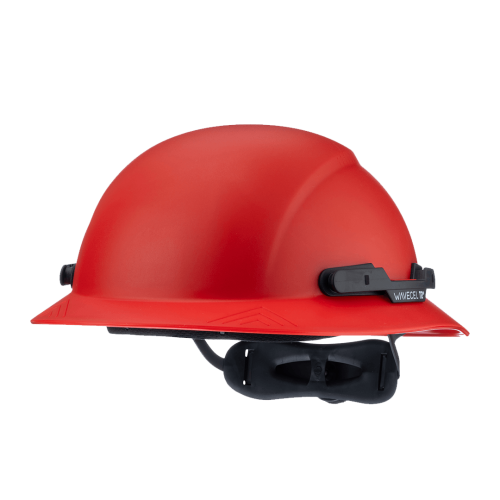 WaveCel T2+ PRO Safety Helmet - Type 2, Full Brim, Class E, Red - 10-00-0016