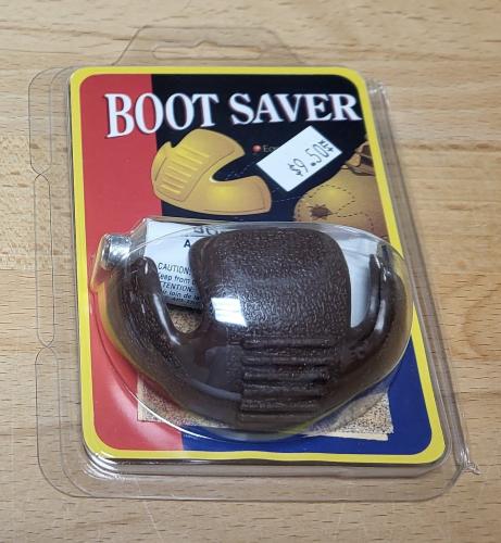 Brown Boot Saver Abrasion Resistant Toe Guard