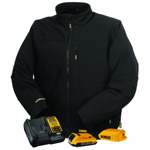 DEWALT® DCHJ060AB Men’s Heated Soft Shell Jacket Kit