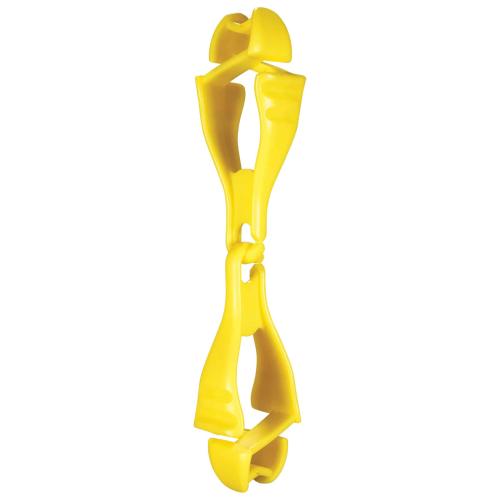 Ergodyne Squids® 3400 Dual Clip Glove Grabber - Lime - 3400-L