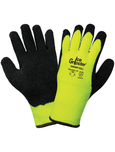 Global Glove 300INT Ice Gripster® Hi-Vis Water-Resistant Winter Gloves