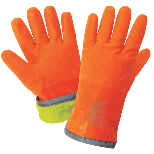 Global Glove 8450 FrogWear® Extreme Cold Anti-Freeze Nitrile Chemical Gloves