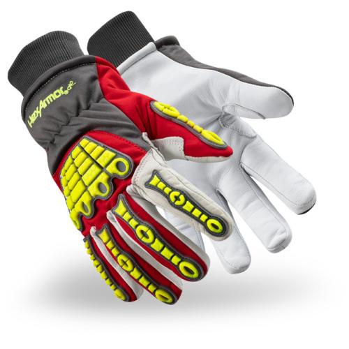 HexArmor® 4073W Chrome SLT® Winter A6 Cut-Resistant Leather Impact Gloves