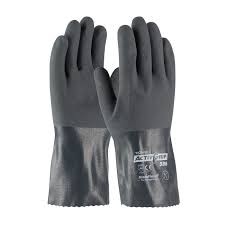 ActivGrip™ Nitrile Coated Glove with Cotton Liner and MicroFinish Grip - 12" - AG586-XL