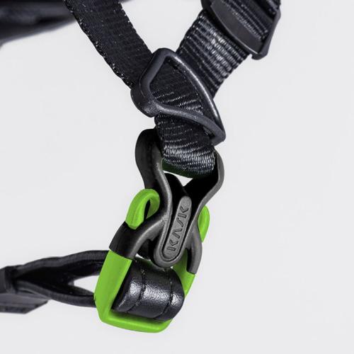 Chinstrap and retention system of KASK Zenith X2 safety helmet