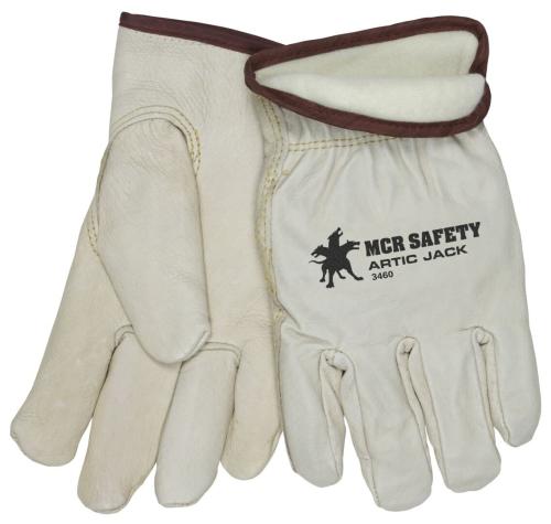MCR Safety Artic Jack® 3460 Insulated Leather Driver Work Gloves