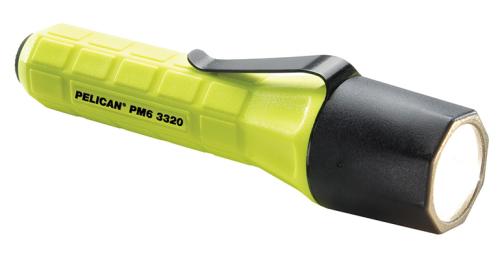 Pelican PM6 3320 Tactical Flashlight - Yellow