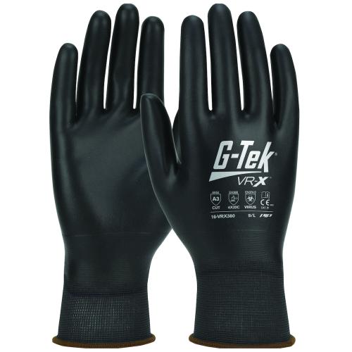 PIP G-Tek® VR-X™ 16-VRX380 A3 Cut-Resistant Touchscreen Polyurethane-Coated Gloves
