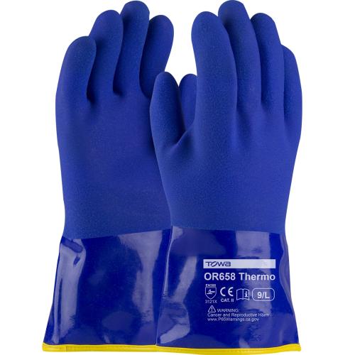 PIP XtraTuff™ 58-8658DL Insulated Waterproof PVC Gloves – Detachable Liner