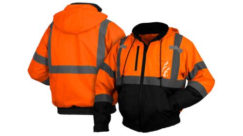 Pyramex® RJ31 Hi-Vis Type R Class 3 Waterproof 3-in-1 Bomber Jacket