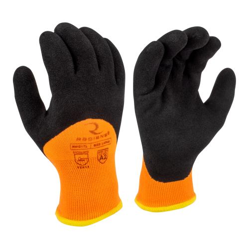 Radians® RWG17 Cut Level A2 Latex Coated Winter Work Gloves