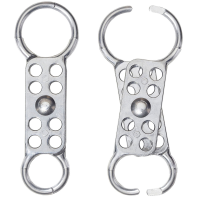 Dual Jaw Clearance Aluminum Lockout Hasp