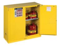 30 Gal., 2 door, self-close , 1 adj. shelf