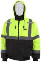 MD - MCR Safety Luminator® VBBCL3L Type R Class 3 Hi-Vis Insulated Bomber Jacket