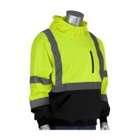 LG - PIP 323-1350B Type R Class 3 Hi-Vis Hooded Pullover Sweatshirt