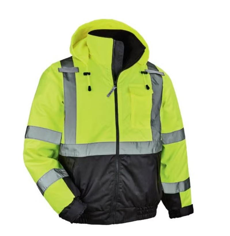 GloWear® 8377 Type R Class 3 Quilted Bomber Jacket