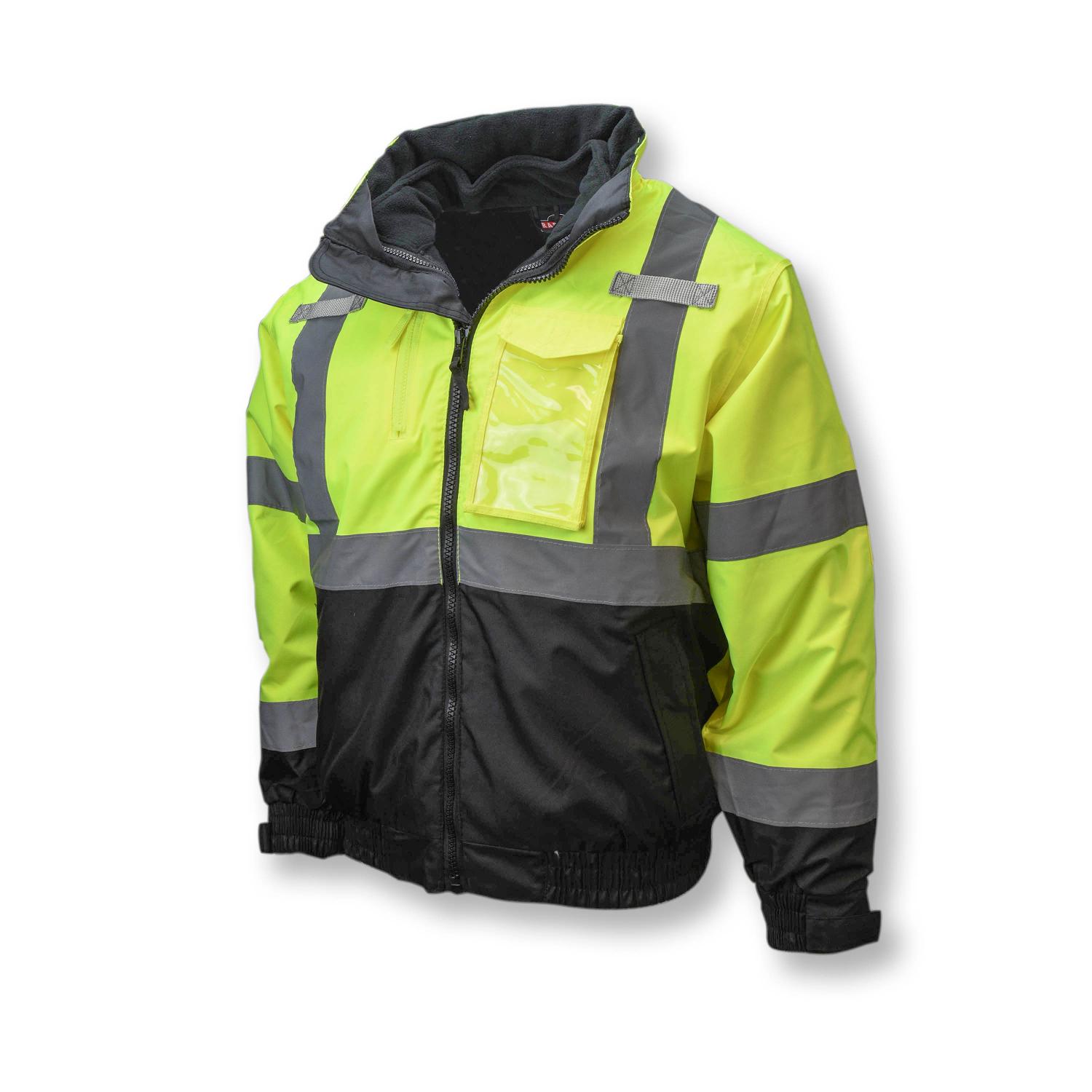 LG - Radians® SJ210B Type R Class 3 Three-in-One Deluxe Bomber Jacket ...