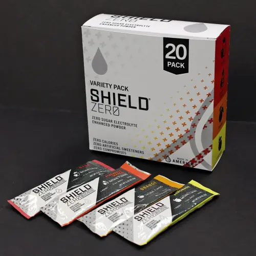 SHIELD® Zero 20ct Electrolyte Hydration Powder Singles