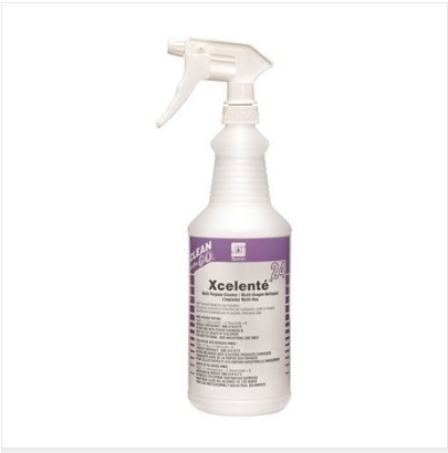Spartan Chemical Xcelente AP Cleaner Translucent 32oz Spray with ...