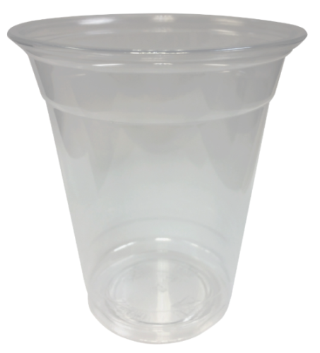 PET Clear Cup 12 oz Squat