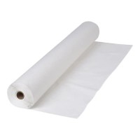 Hoffmaster Paper Tablecover Roll, 1 Ply, 40 inches x 3600 inches Width, Bright White
