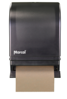 8" Push Lever Roll Towel Dispenser