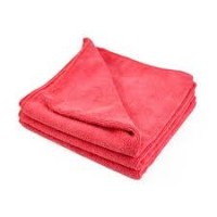 16X16 MICROFIBER CLOTH RED