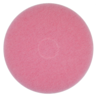 20' Speed B Pad, Pink Topshine Burnish Non-Woven Round Floor Pad