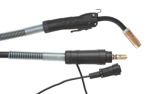 400 Amp MIG Gun with Tregaskiss® Traditional Style Consumables, 25ft. cable, for Lincoln® (Power Feed) Machines