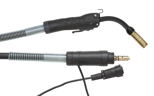 400 Amp MIG Gun with Bernard® Traditional Style Consumables, 20ft. cable, for Lincoln® (Power Feed) Machines