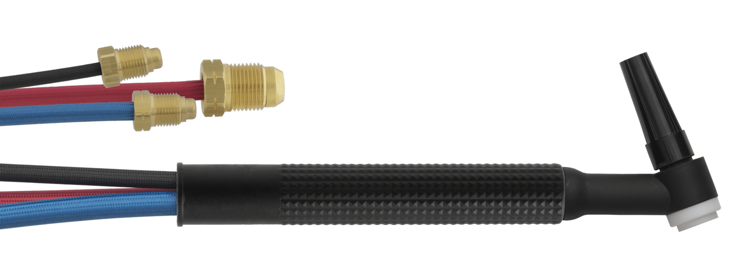 250A WaterCooled TIG Torch Package 25' Rubber Cables