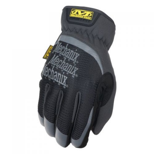 FastFit Glove, Spandex, Synthetic Leather, TrekDry, Tricot, Black