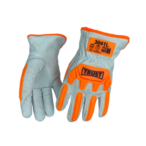 GLOVE DRIVERS ANSI A6 TPR BACK