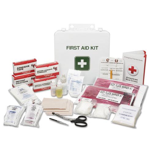 SKILCRAFT® Deluxe Field First Aid Kit - 169 x Piece(s) For 10 x Individual(s) - Metal Case
