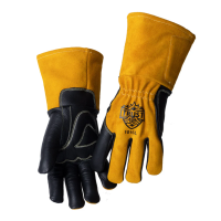 Trust Protection 1015 Premium Goatskin/Split Cowhide Fleece Lined MIG Welders Glove