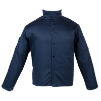 Trust Protection 5504 Premium Lightweight FR Cotton Navy Blue 30" Jacket
