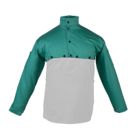 Trust Protection 5510 Premium Lightweight Fr Cotton Green Cape Sleeve