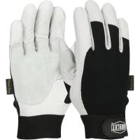 PIP Ironcat® 86550 Heavy Duty Top Grain Goatskin Leather Glove with Spandex Back and Reinforced Palm
