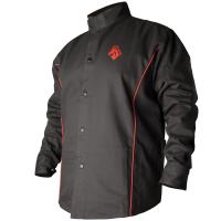 Black Stallion B9C BSX® Contoured FR Cotton Welding Jacket, Black