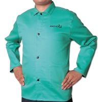 Best Welds Flame Retardant (FR) Cotton Sateen Jacket, Visual Green