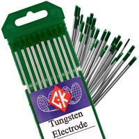 CK Worldwide Pure Tungsten Electrode (Green) – EWP/WP