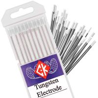 CK Worldwide 0.8% Zirconiated Tungsten Electrode (White)