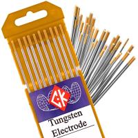 CK Worldwide 1.5% Lanthanated Tungsten Electrode (Gold)