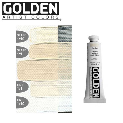 Heavy Body Acrylic 2oz – Titan Buff – Series 1