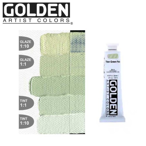 Heavy Body Acrylic 2oz – Titan Green Pale – Series 1