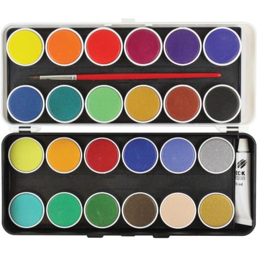 Heinz Jordan Fine-Tec Watercolor Set-24 Colours-Opaque