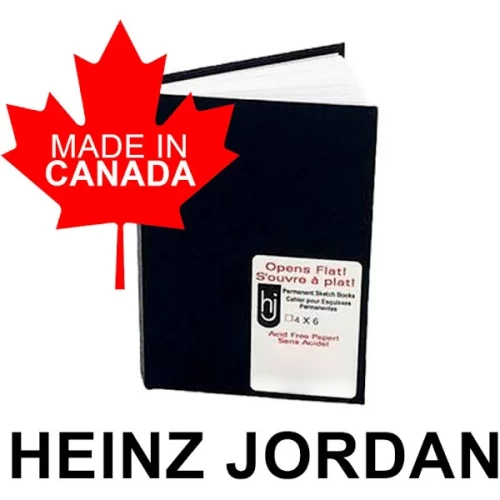 Heinz Jordan Layflat Sketchbook 5x8 (142 Sheets) 75lbs