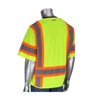 Medium Class 3 Back Breakaway Vest Hi-Viz Yellow