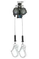8' Cable CT-X Class 2 LE SRL, Twin-leg with Steel Rebar Hooks